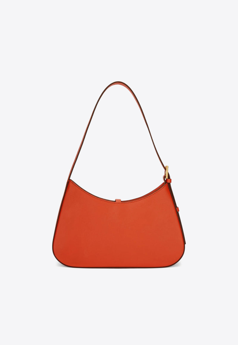 DeMellier London The Tokyo Leather Shoulder Bag Orange N110ORANGE