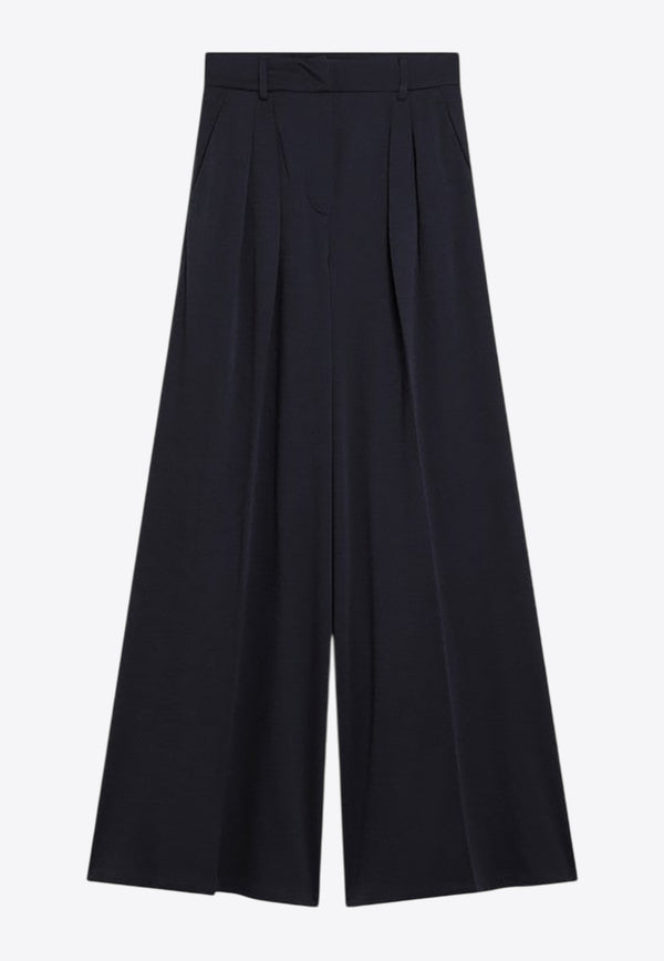 Max Mara Natale Wool Wide-Leg Pants Navy NATALEWO/R_MAXM-004