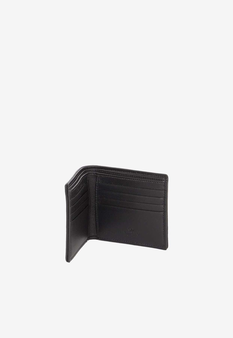 Valentino Toile Iconographe Bi-Fold Wallet Black 4Y2P0654PQE--0NO