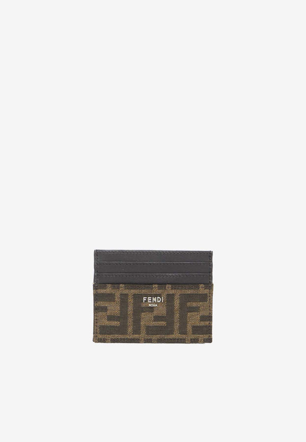 Fendi FF Monogram Cardholder Brown 7M0164-ALWK-F0L3T