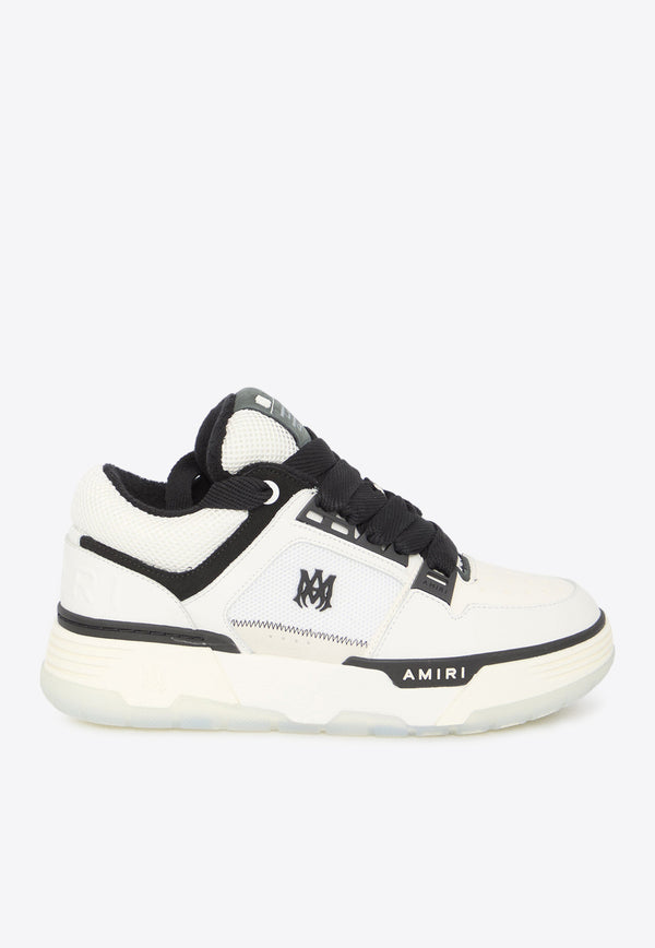 Amiri MA-1 Leather Low-Top Sneakers White PS24MFS018--WHITE/BLACK