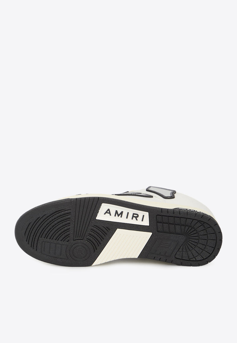 Amiri Chunky Skel Low-Top Sneakers White PS24MFS005--WHITE/BLACK