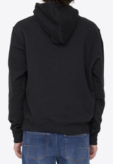 Amiri Staggered Logo Hooded Sweatshirt Black PS24MJL016--BLACK
