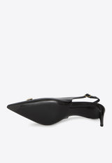 Dolce & Gabbana 60 Patent Leather Slingback Pumps CG0710-A1037-80999