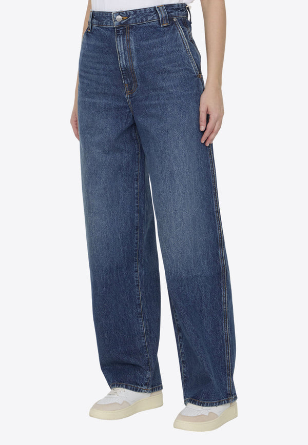 Khaite Bacall Washed-Out Jeans 1128908099--099