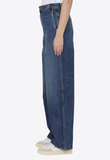 Khaite Bacall Washed-Out Jeans 1128908099--099