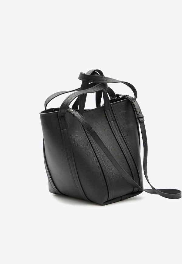 Balenciaga Small Everyday Shoulder Bag Black 672791-15YUN-1090