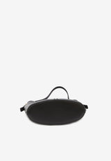 Valentino VLogo Leather Hobo Bag Black 4W2B0N14-LFN-0NO