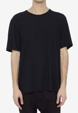 Saint Laurent Crewneck Short-Sleeved T-shirt 780165-Y37NW-1000