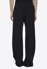 Balenciaga Straight-Leg Tailored Pants Black 773246-TNT39-1000