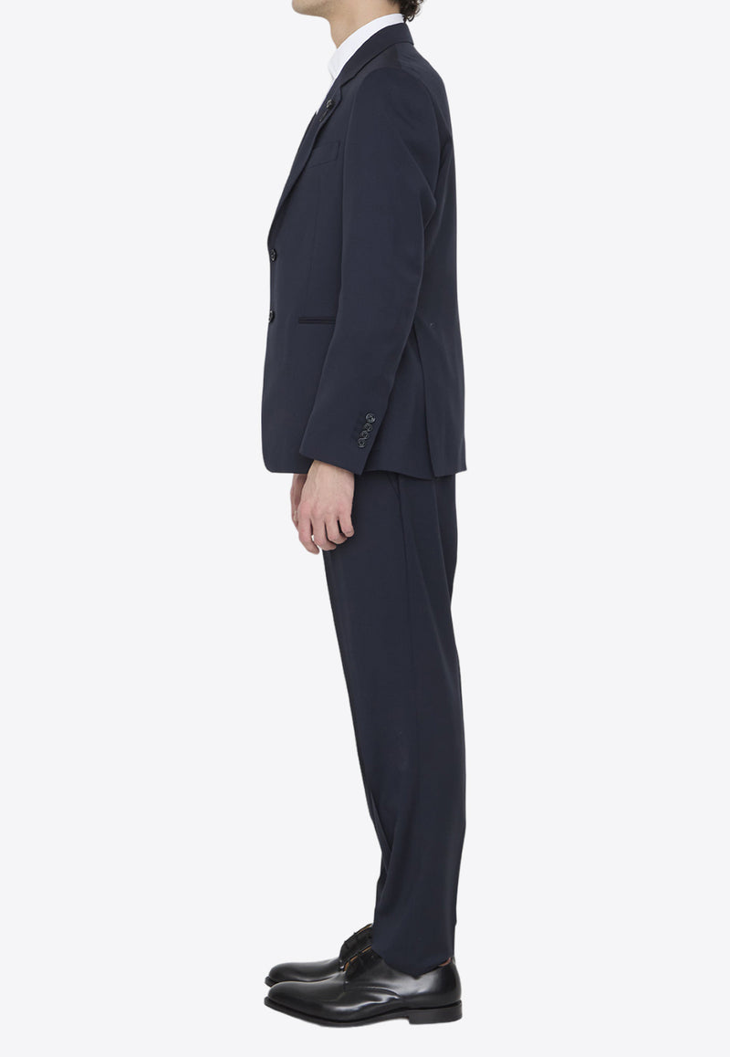 Lardini Single-Breasted Wool Suit EQ7754-SK62403-850