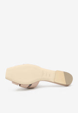 Saint Laurent Tribute Sandals in Patent Leather 571952-B8I00-9935