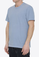 James Perse Basic Crewneck T-shirt Light Blue MLJ3311--BLSP