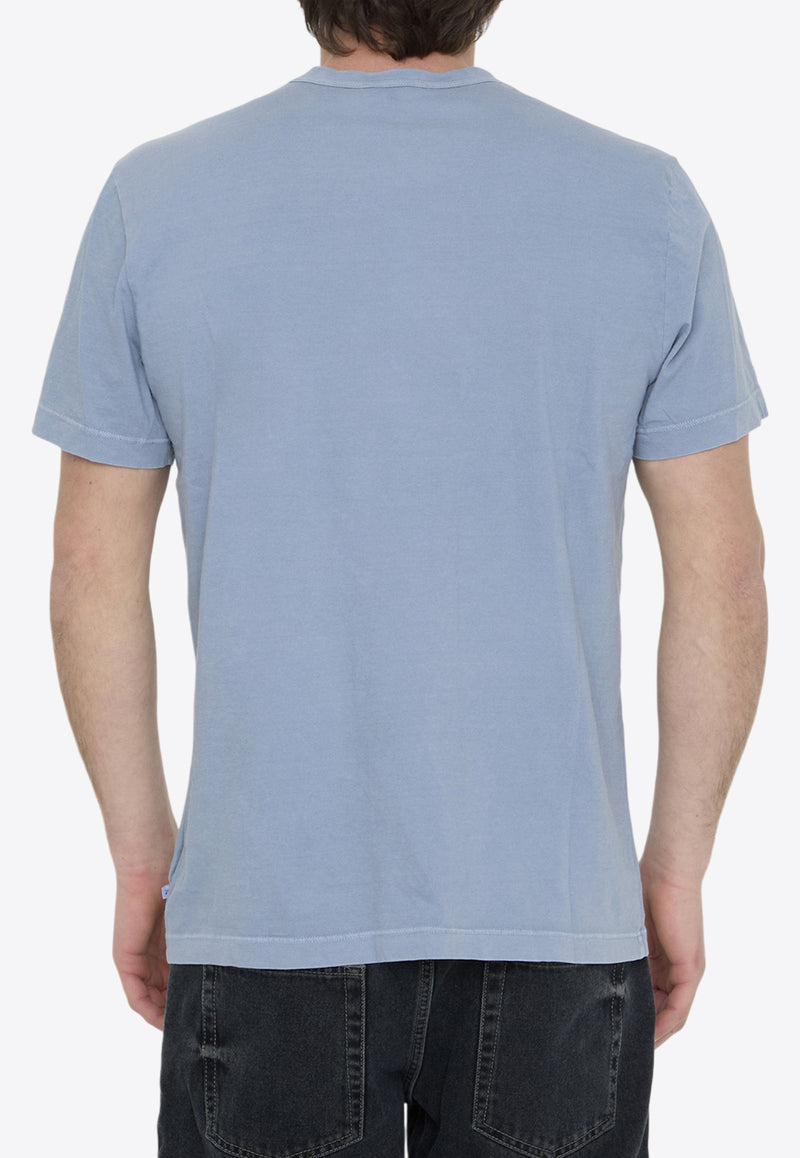 James Perse Basic Crewneck T-shirt Light Blue MLJ3311--BLSP