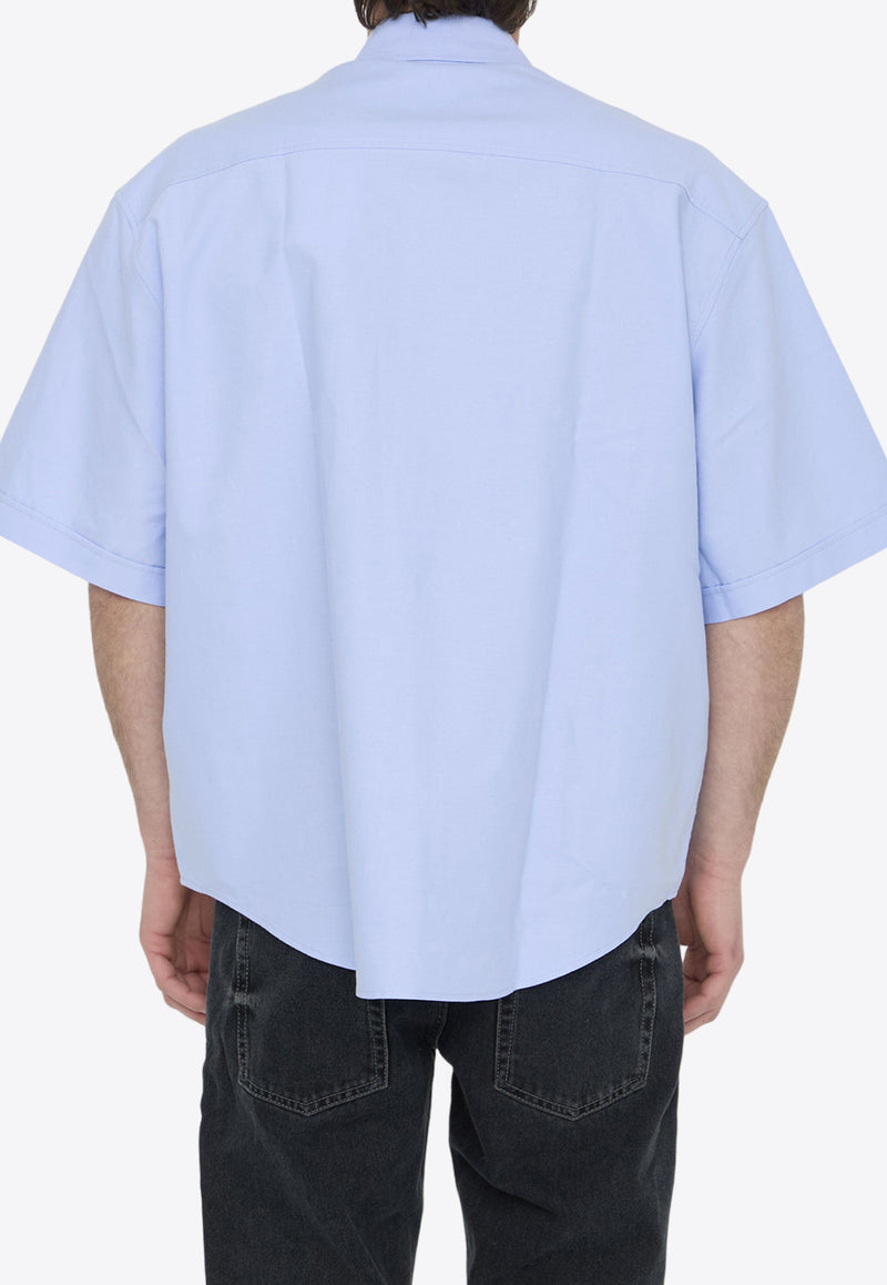 AMI PARIS Ami De Coeur Short-Sleeved Shirt HSH230-CO0031-484