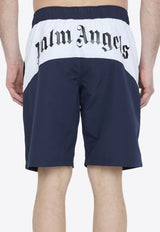 Palm Angels Overlogo Swimshorts PMFD008S24FAB001--4603
