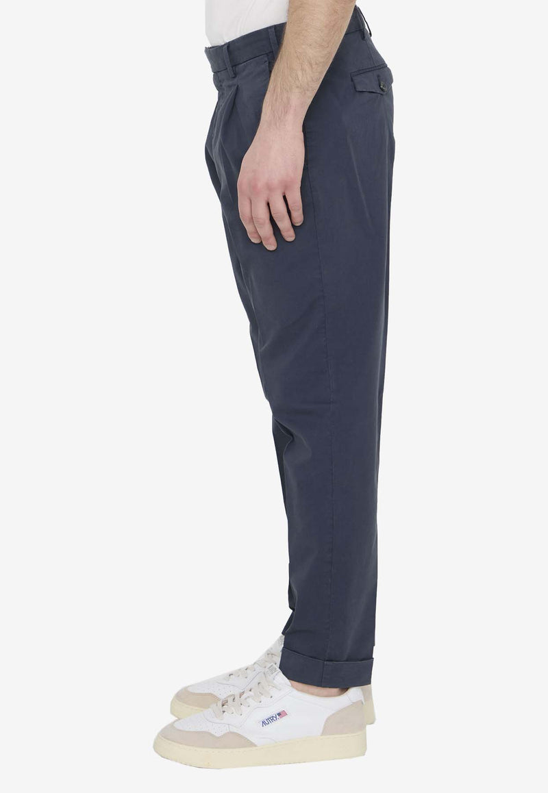 PT Torino Straight-Leg Chino Pants Blue CORTZAZ40FWD-NU35-Y380