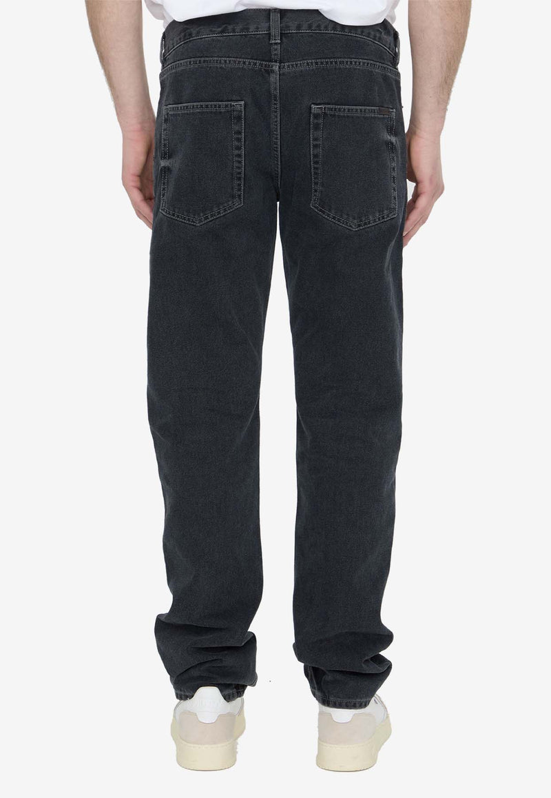 Saint Laurent Classic Straight-Leg Jeans 597052-Y07TE-3962
