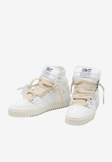 Off-White 3.0 Off Court High-Top Sneakers White OMIA065S24LEA004--0101
