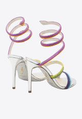 Rene Caovilla Rainbow 105 Crystal Embellished Sandals Multicolor C12070105-R001-X269