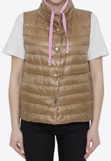 Herno Reversible Quilted and Padded Vest Pink PI001844D-12017-4021