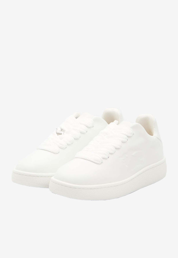 Burberry Box Calf Leather Sneakers White 8083385--A1464