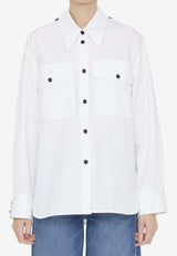 Khaite Missa Oversized Shirt 2311210--100