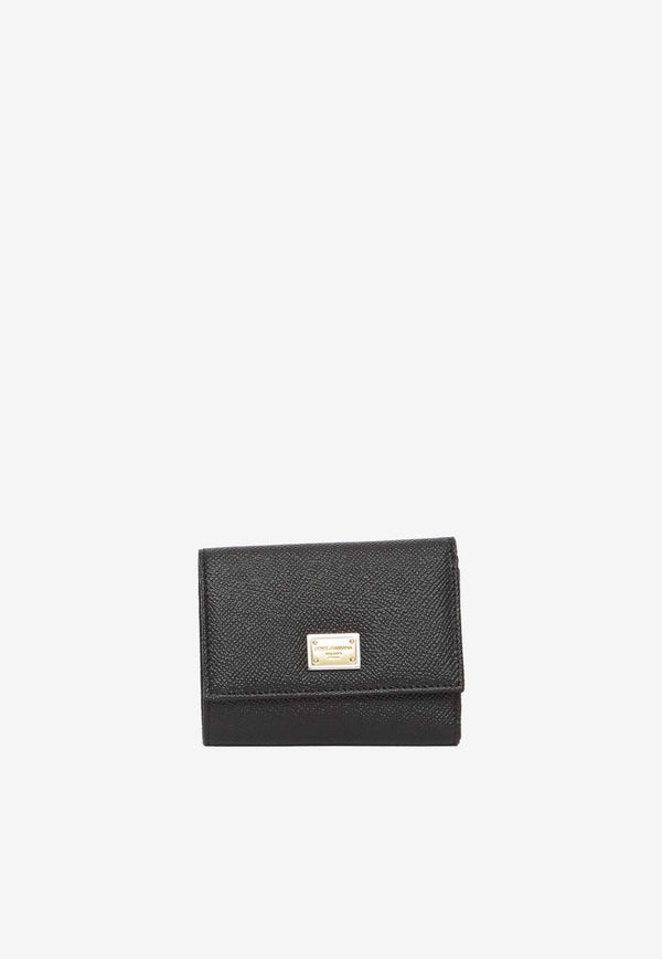 Dolce & Gabbana Logo-Plaque Bi-Fold Wallet BI0770-A1001-80999