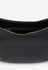 Balenciaga Mary-Kate Shoulder Bag in Calf Leather Black 771733-2AAID-1000