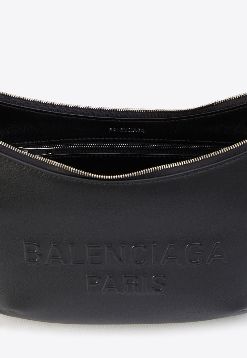 Balenciaga Mary-Kate Shoulder Bag in Calf Leather Black 771733-2AAID-1000