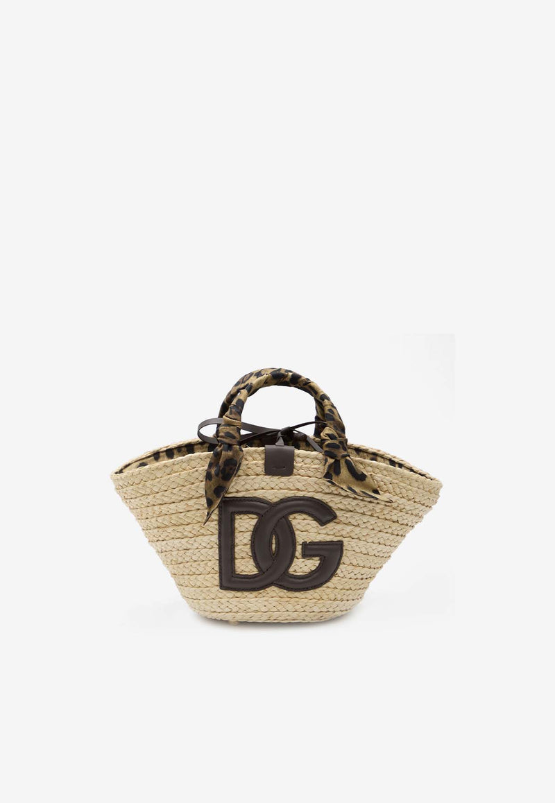 Dolce & Gabbana Small Kendra Basket Tote Bag Beige BB7270-AR355-HA93M
