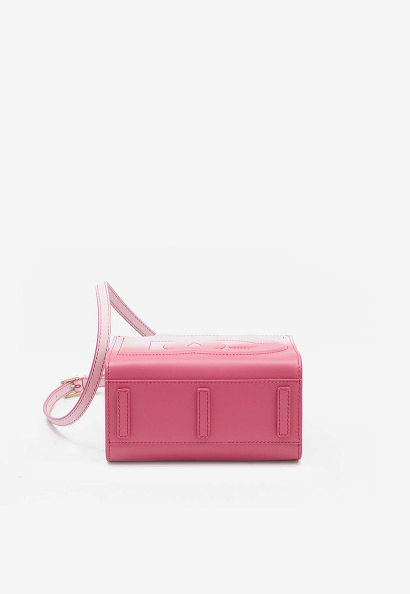 Dolce & Gabbana DG Daily Ombre Crossbody Bag in Calf Leather Pink BB7479-AS204-HF5AC