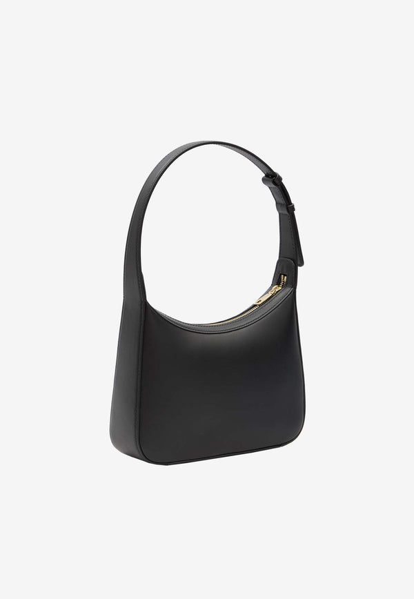Dolce & Gabbana 3.5 Calf Leather Shoulder Bag Black BB7598-AW576-80999