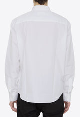 AMI PARIS Long-Sleeved Classic Shirt USH150-CO0063-WHITE