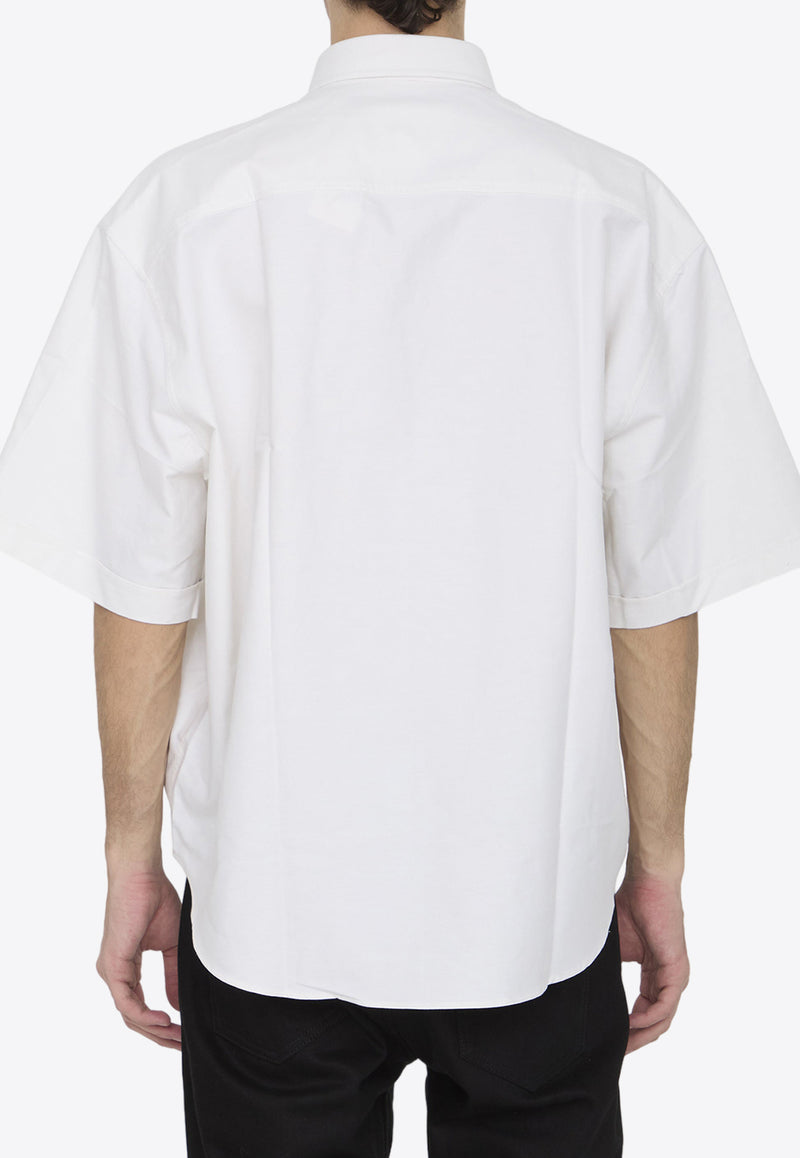 AMI PARIS Ami De Coeur Short-Sleeved Shirt HSH230-CO0031-193