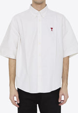 AMI PARIS Ami De Coeur Short-Sleeved Shirt HSH230-CO0031-193