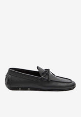 Valentino VLogo Signature Leather Loafers Black 4Y2S0H19-LDL-0NO