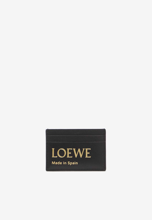 Logo-Embossed Leather Cardholder Loewe CLE0322X01--1100