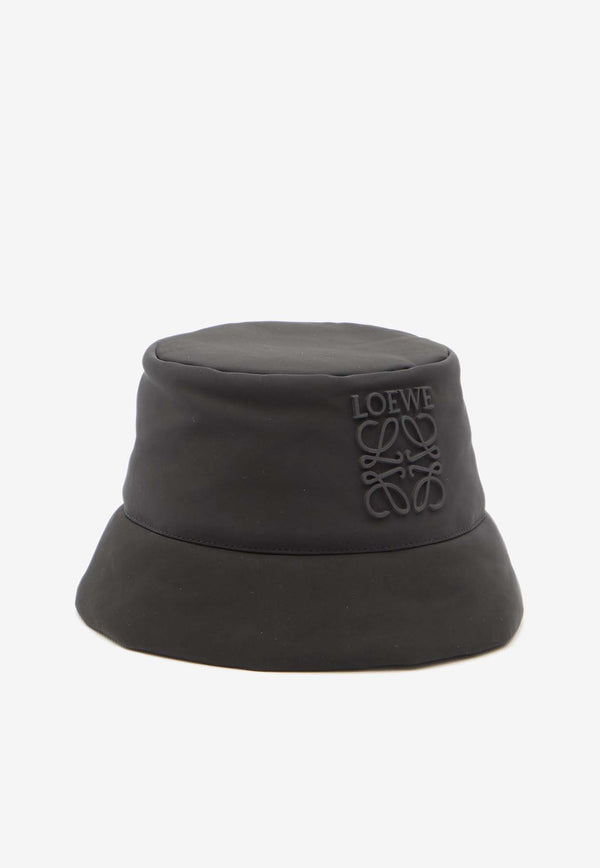 Anagram-Embossed Puffer Bucket Hat Loewe K820HB1X63--1100