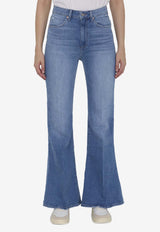 Paige Denim Charlie High-Rise Flared Jeans Blue 3665B61--B357