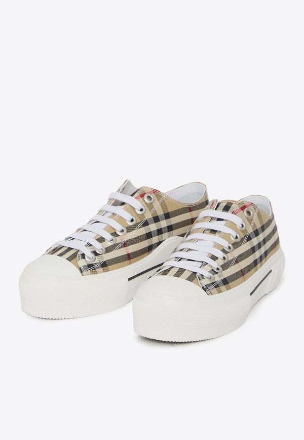 Burberry Vintage Check Low-Top Sneakers 8050506--A7028 Beige