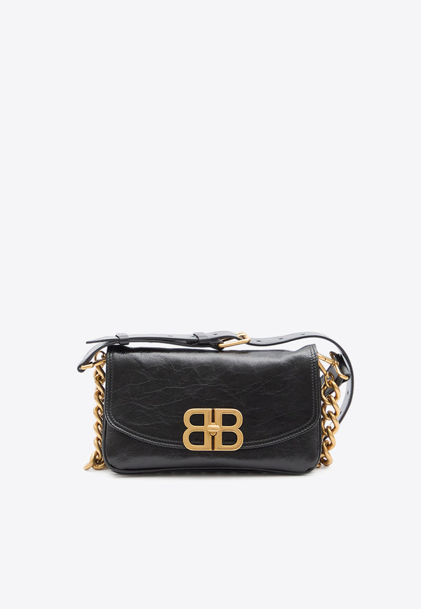 Balenciaga Small BB Soft Shoulder Bag 748598-2AAIZ-1000 Black