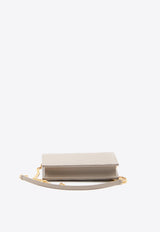 Saint Laurent Cassandre Envelope Shoulder Bag in Quilted Leather 742920-AAA44-2826 Gray