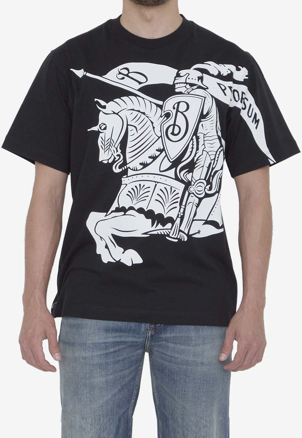 Burberry EKD Print Short-Sleeved T-shirt 8095058--A1189 Black
