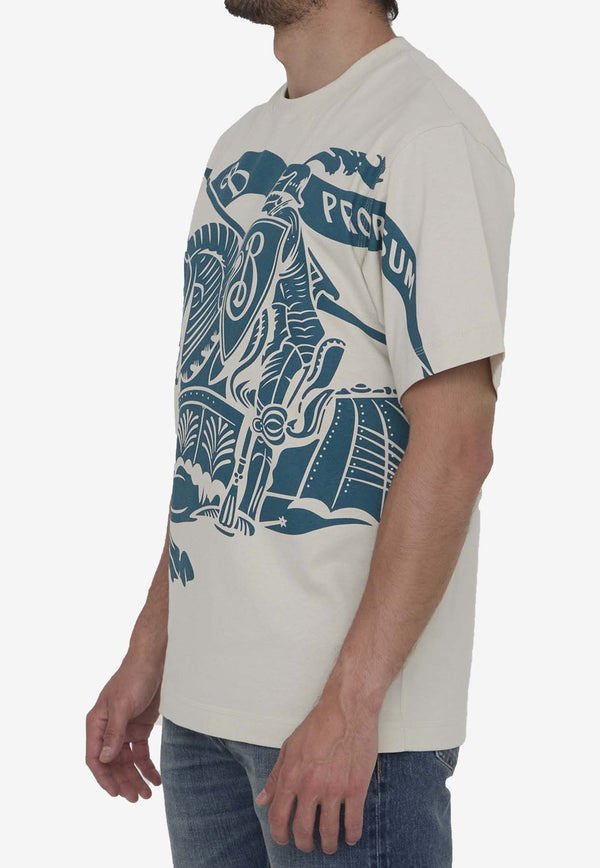 Burberry EKD Print Short-Sleeved T-shirt 8094262--C1160 Cream