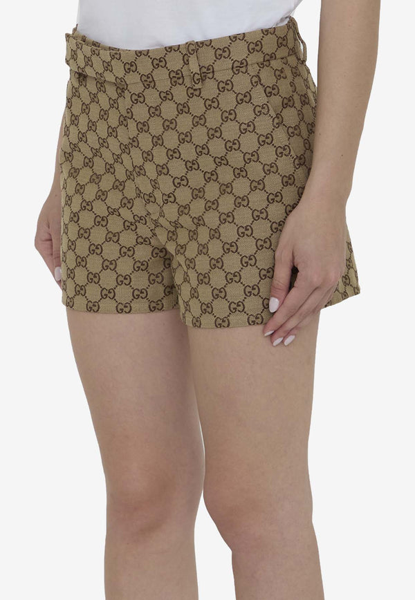 Gucci GG Pattern Shorts 788906-ZAF4S-2190 Beige