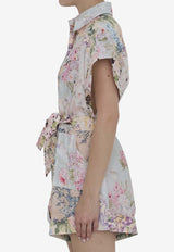 Halliday Floral Print Playsuit