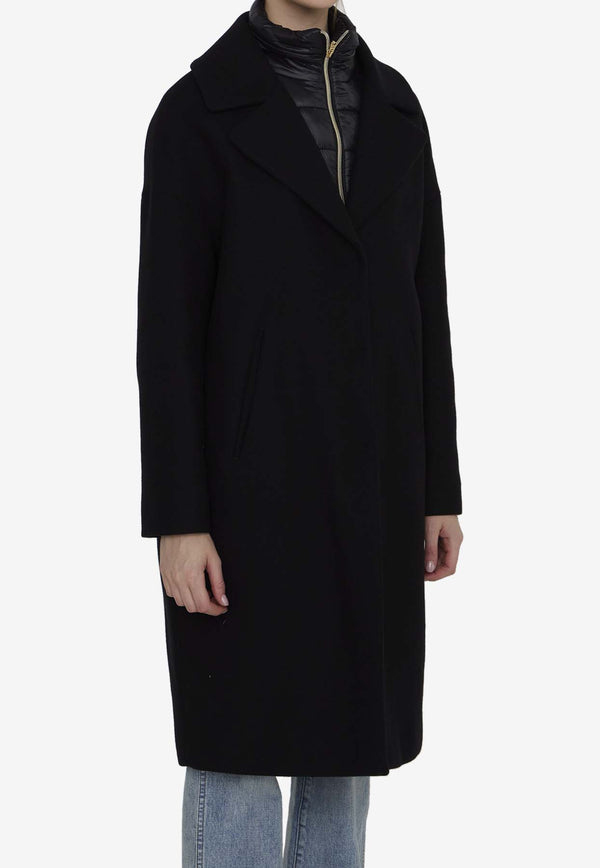 Wool and Nylon Long Coat