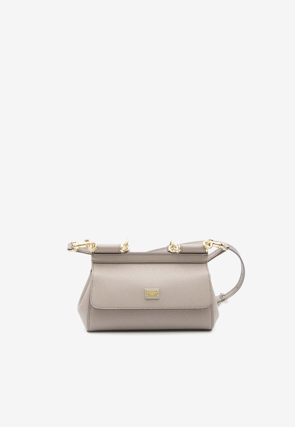 Dolce & Gabbana Small Sicily Shoulder Bag BB7116-A1001-80045 Beige