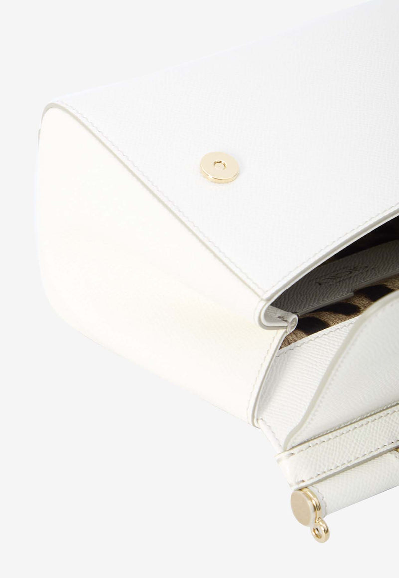 Dolce & Gabbana Medium Sicily Top Handle Bag BB6003-A1001-8001 White